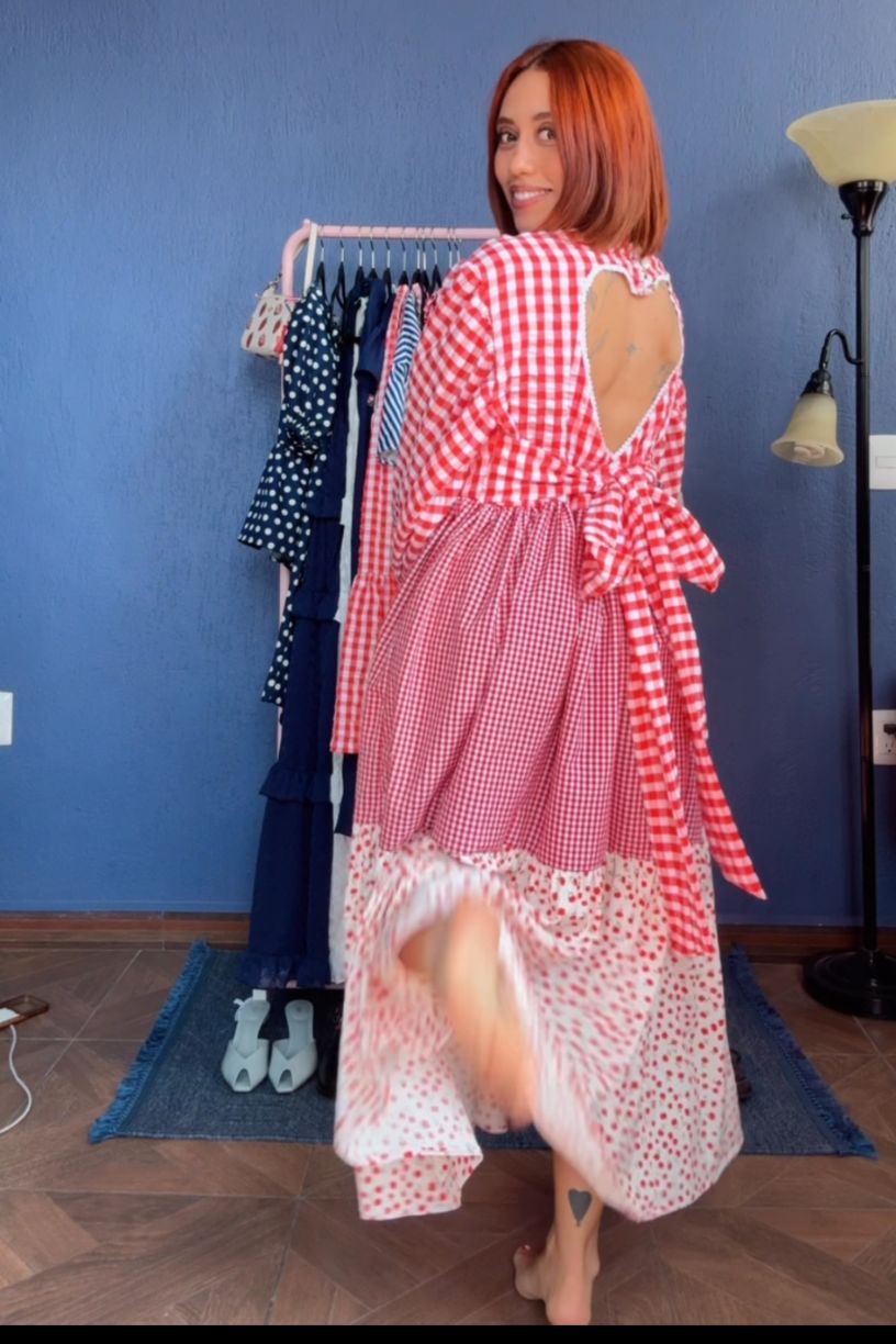 Set Vestido Lili +Cuello