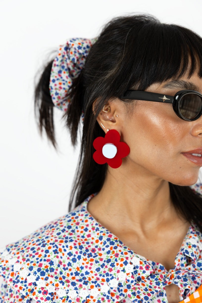 Aretes Maxi Flor