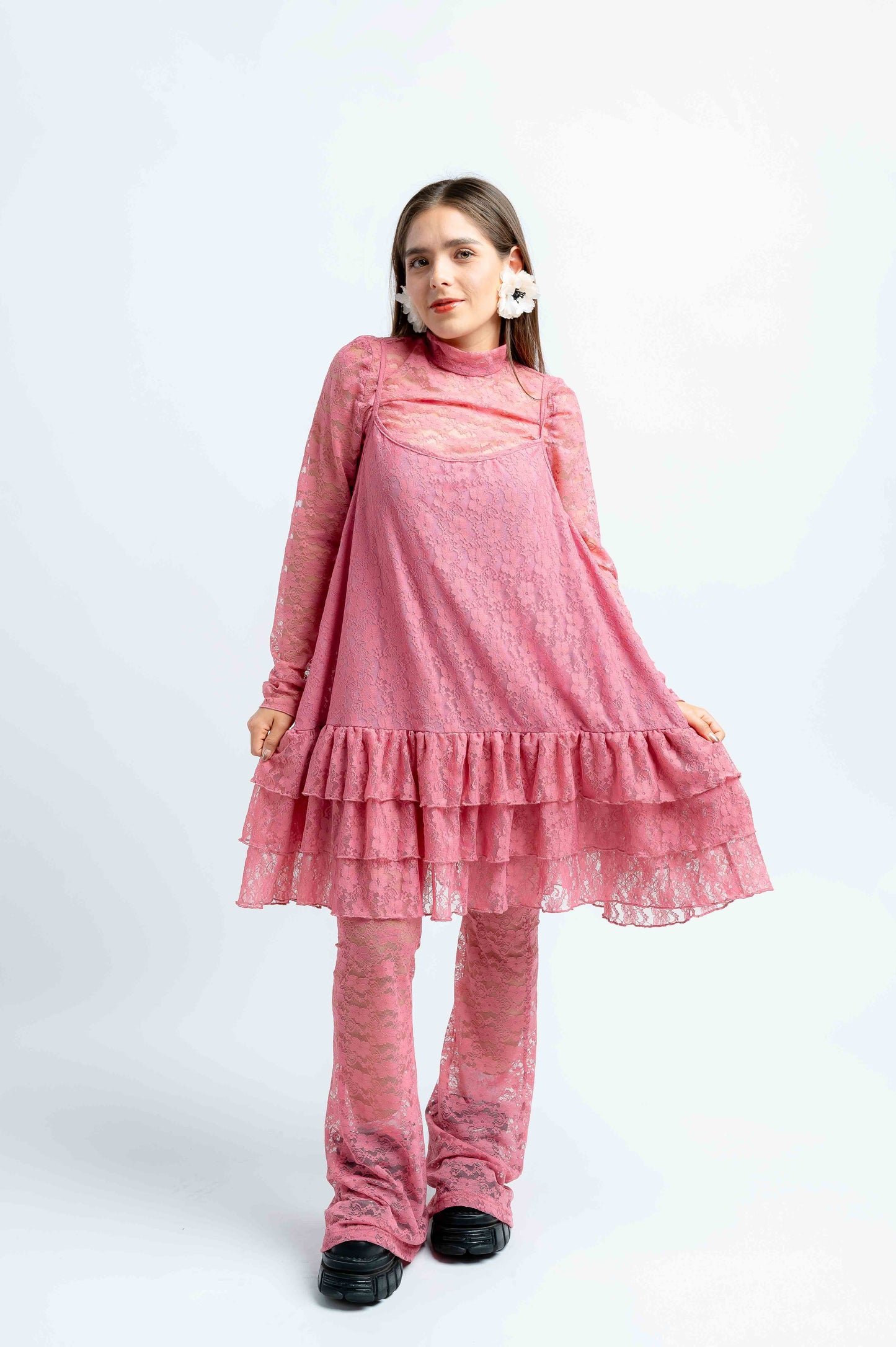 Blusa Lala Pink Bloom