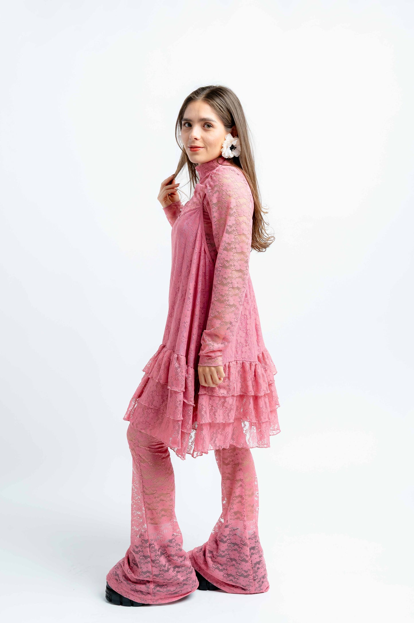 Blusa Lala Pink Bloom
