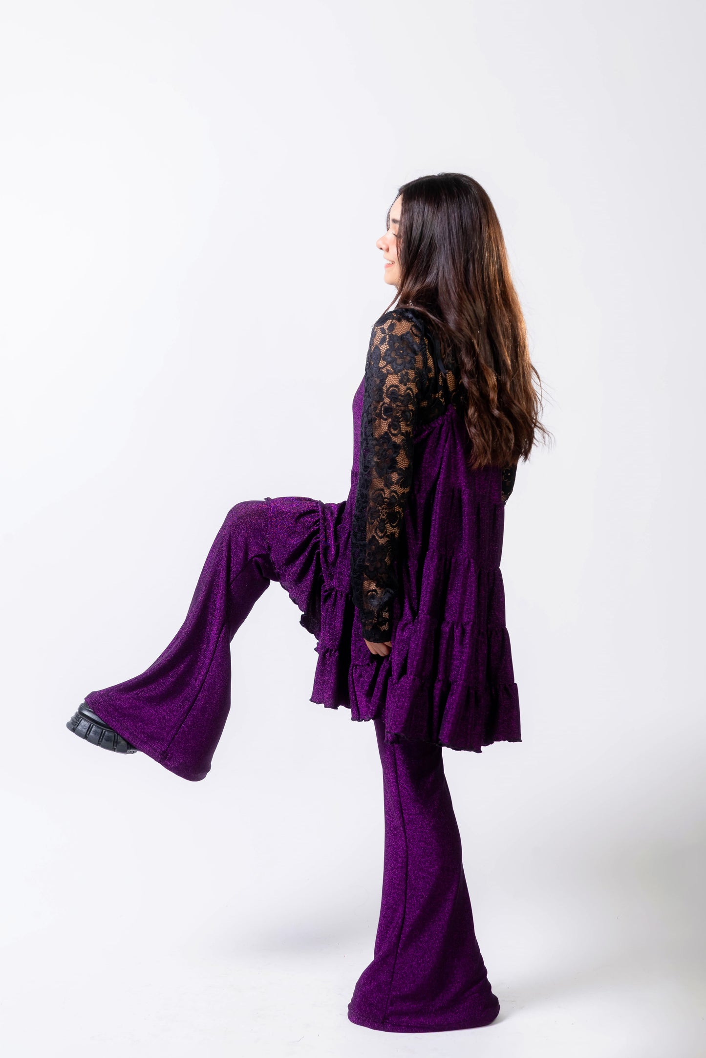 Vestido Belén Violeta