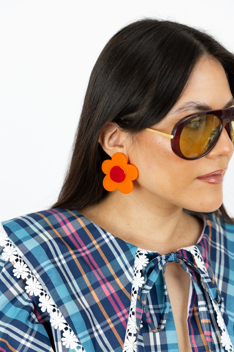 Aretes Maxi Flor