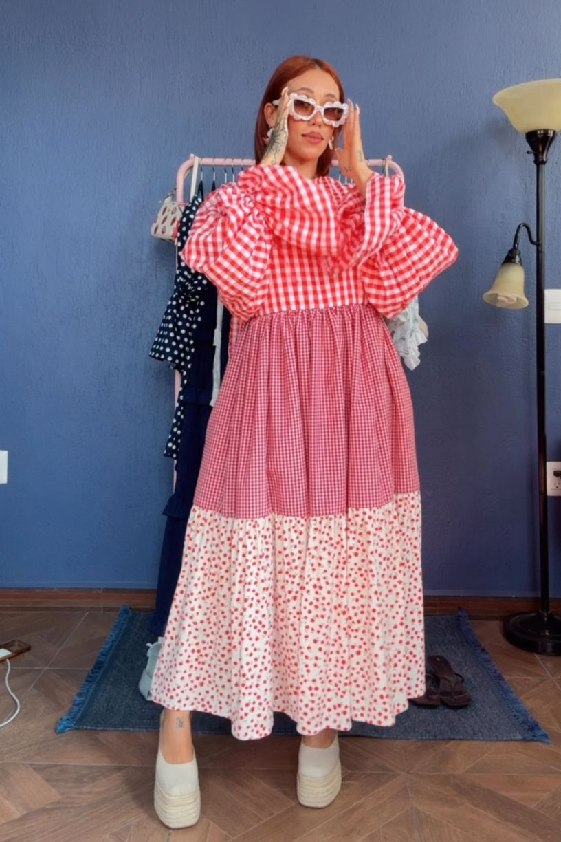 Set Vestido Lili +Cuello