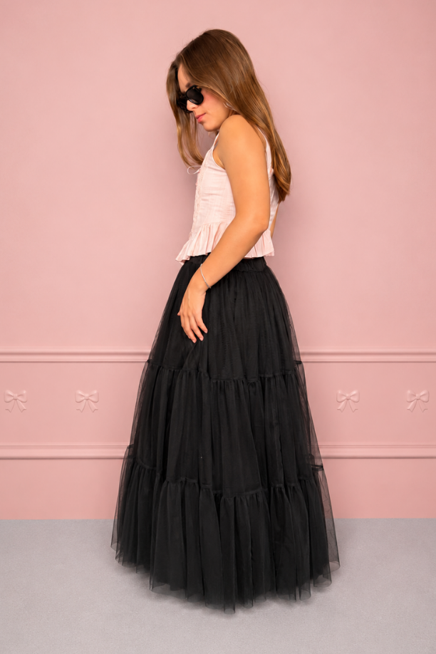 Falda Maxi negra