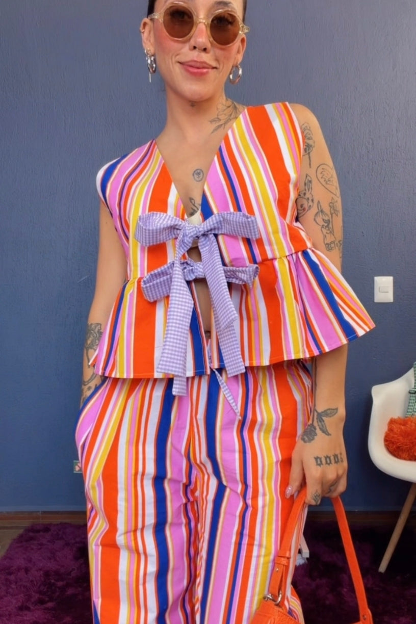 Set Iris pantalón y blusa