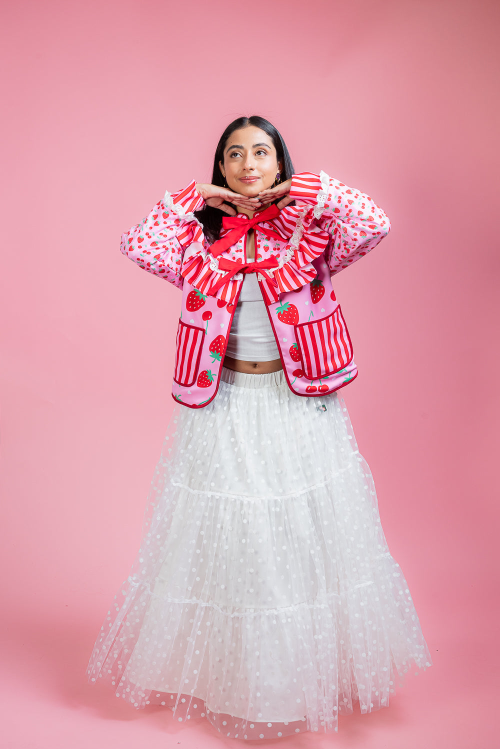 Falda Maxi snow
