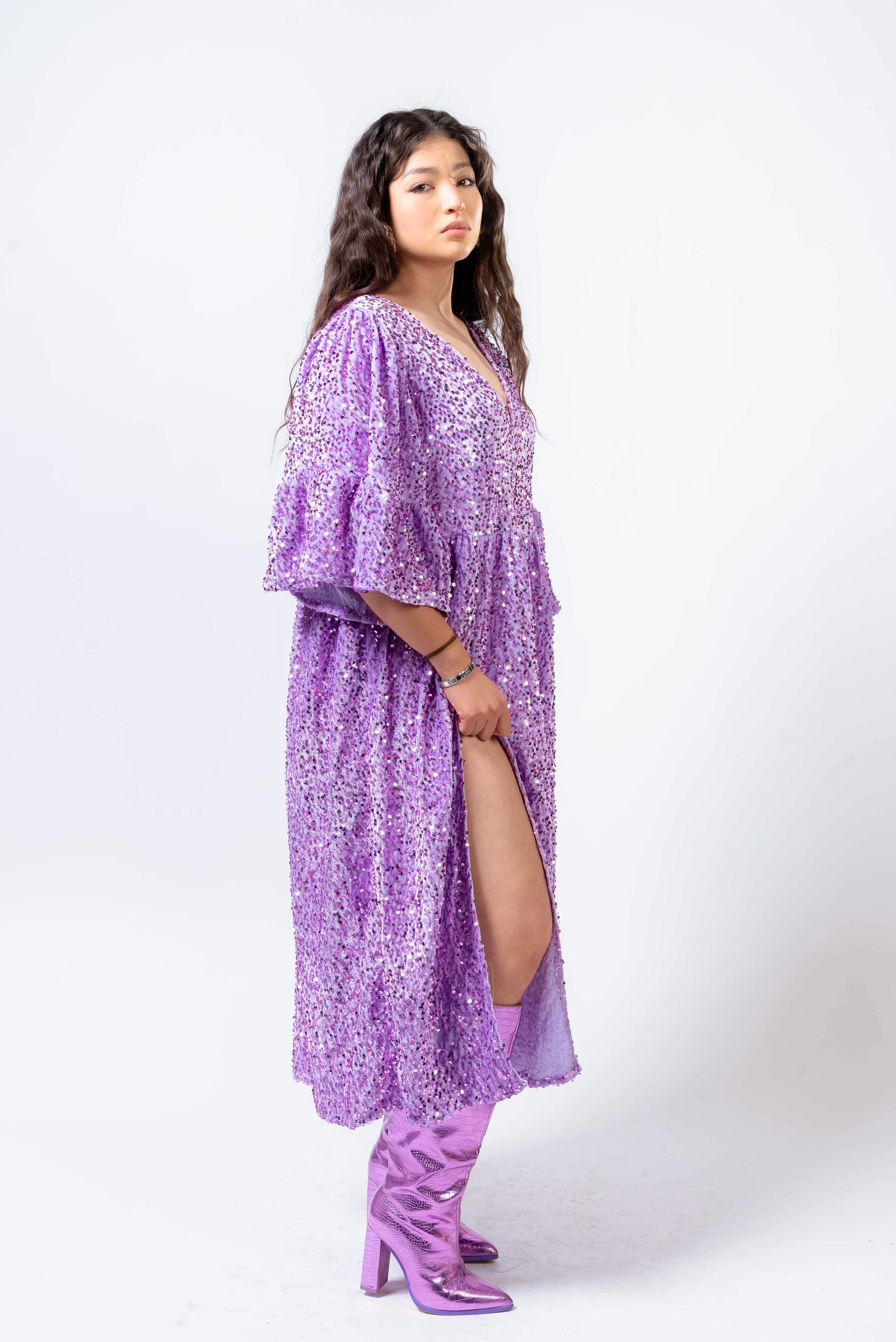 Vestido Ixchel Lirio