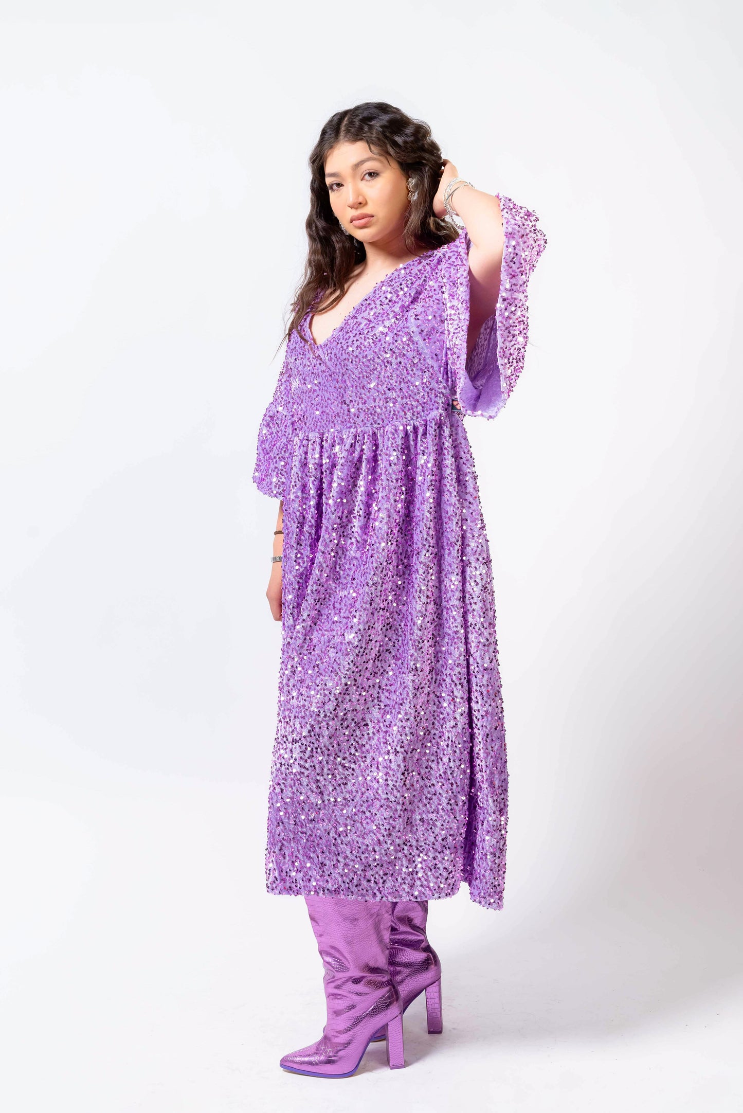 Vestido Ixchel Lirio