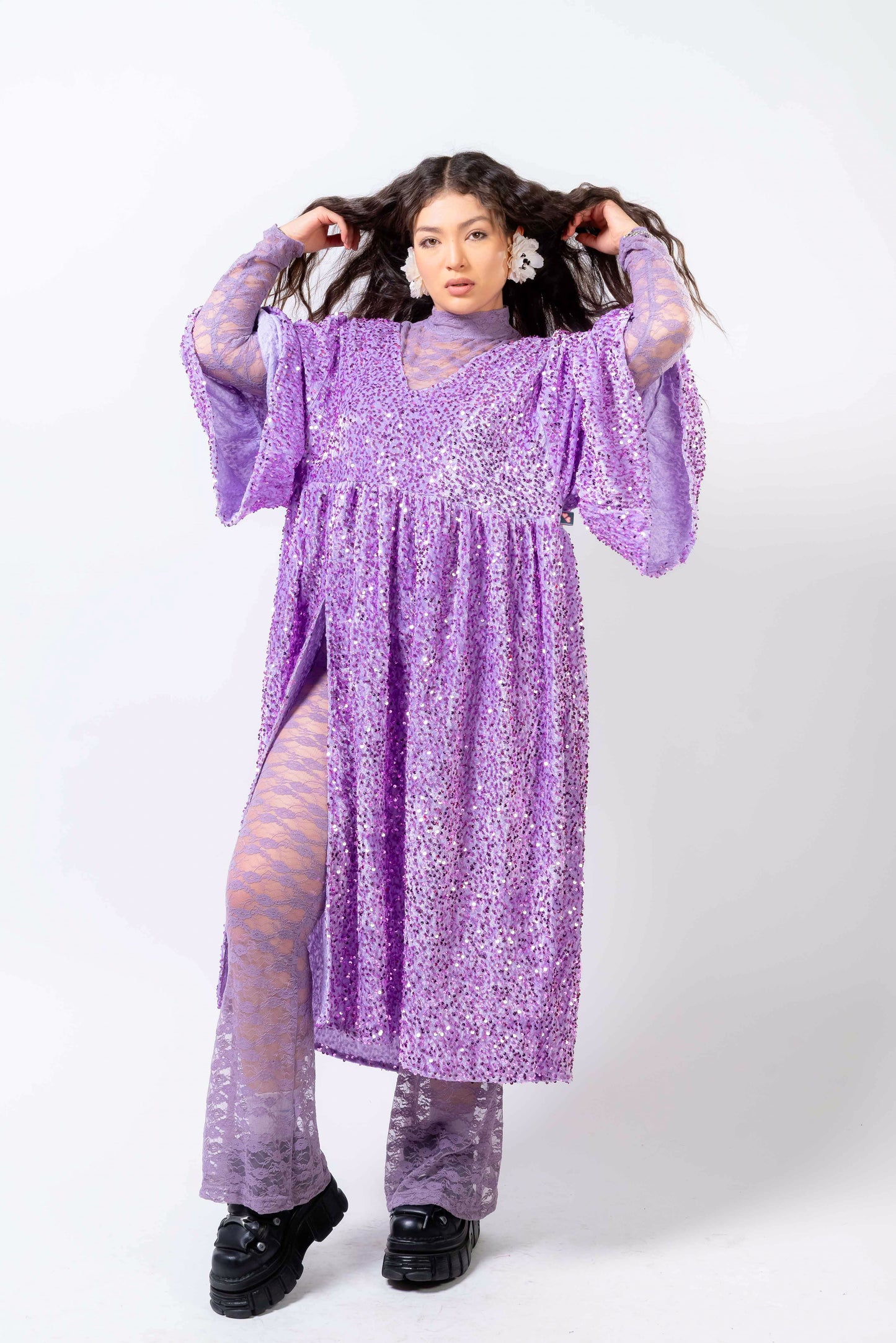 Vestido Ixchel Lirio