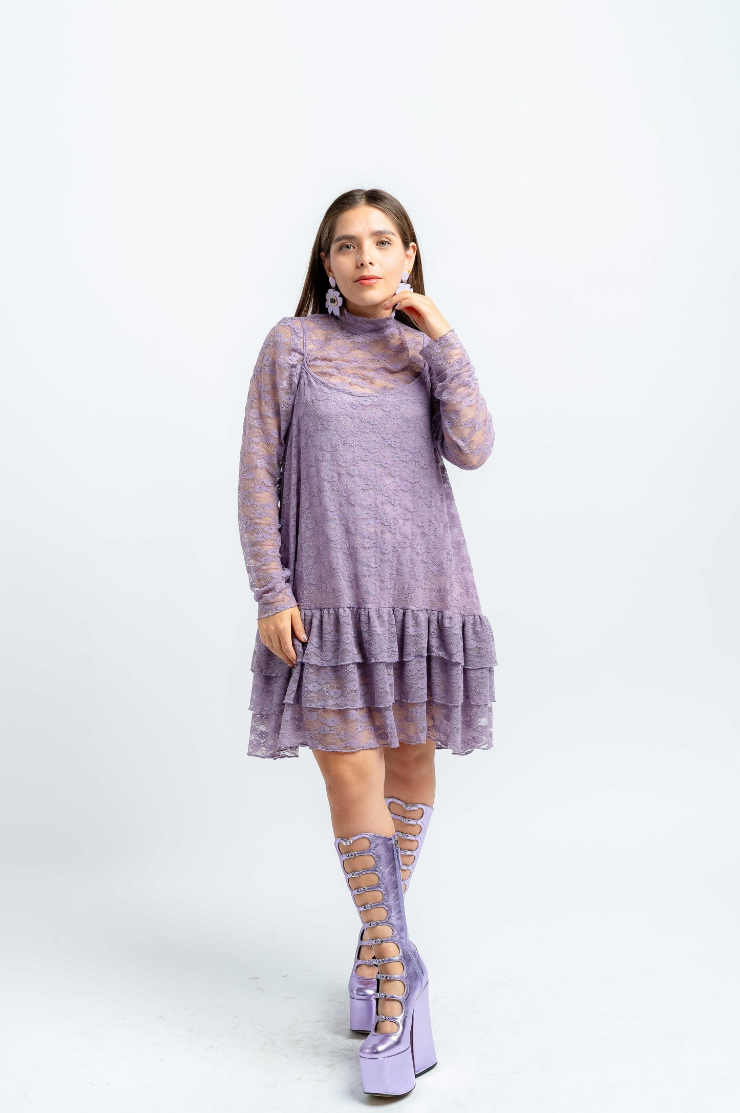Blusa Lala Púrpura