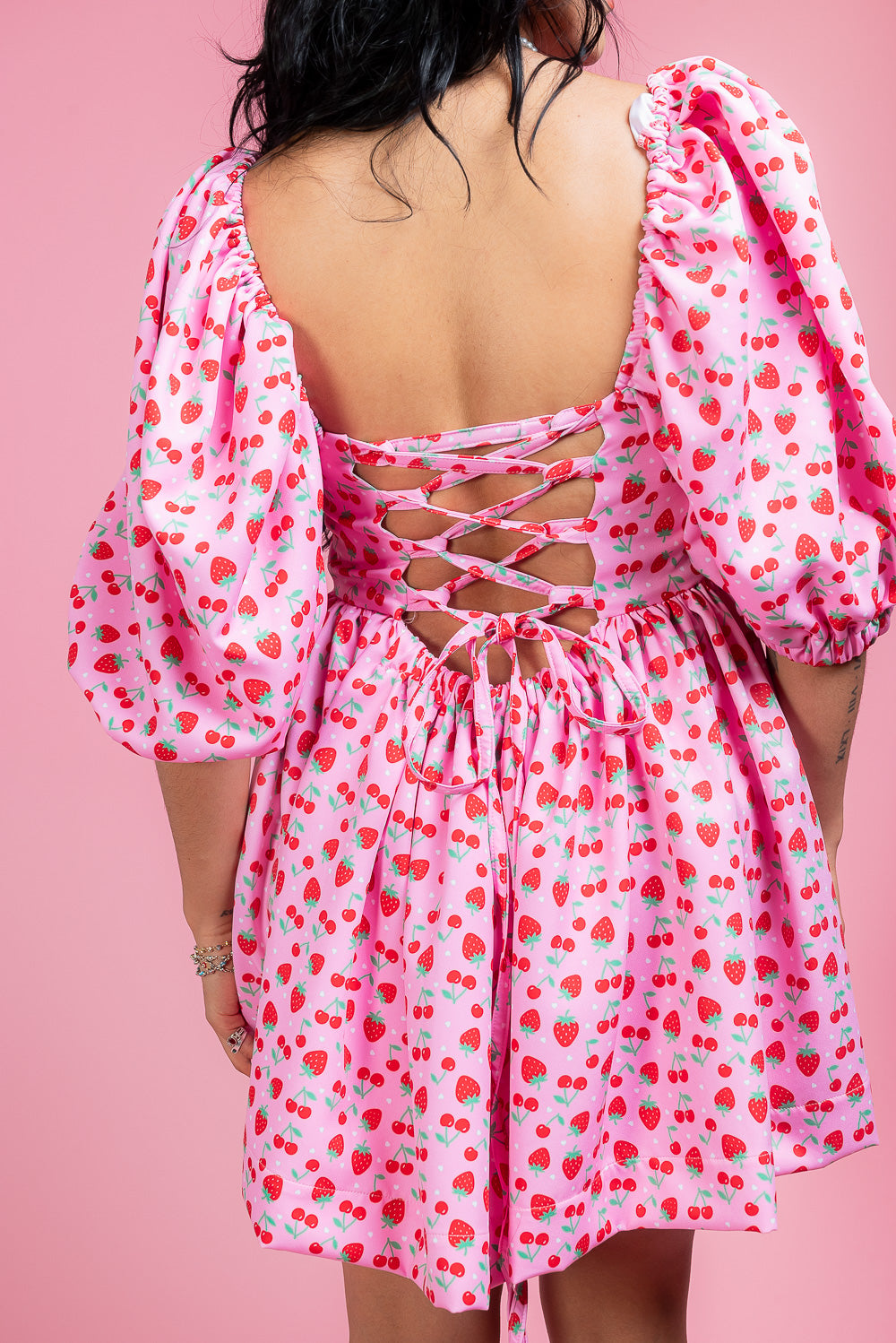 Vestido Natalia Baby berry