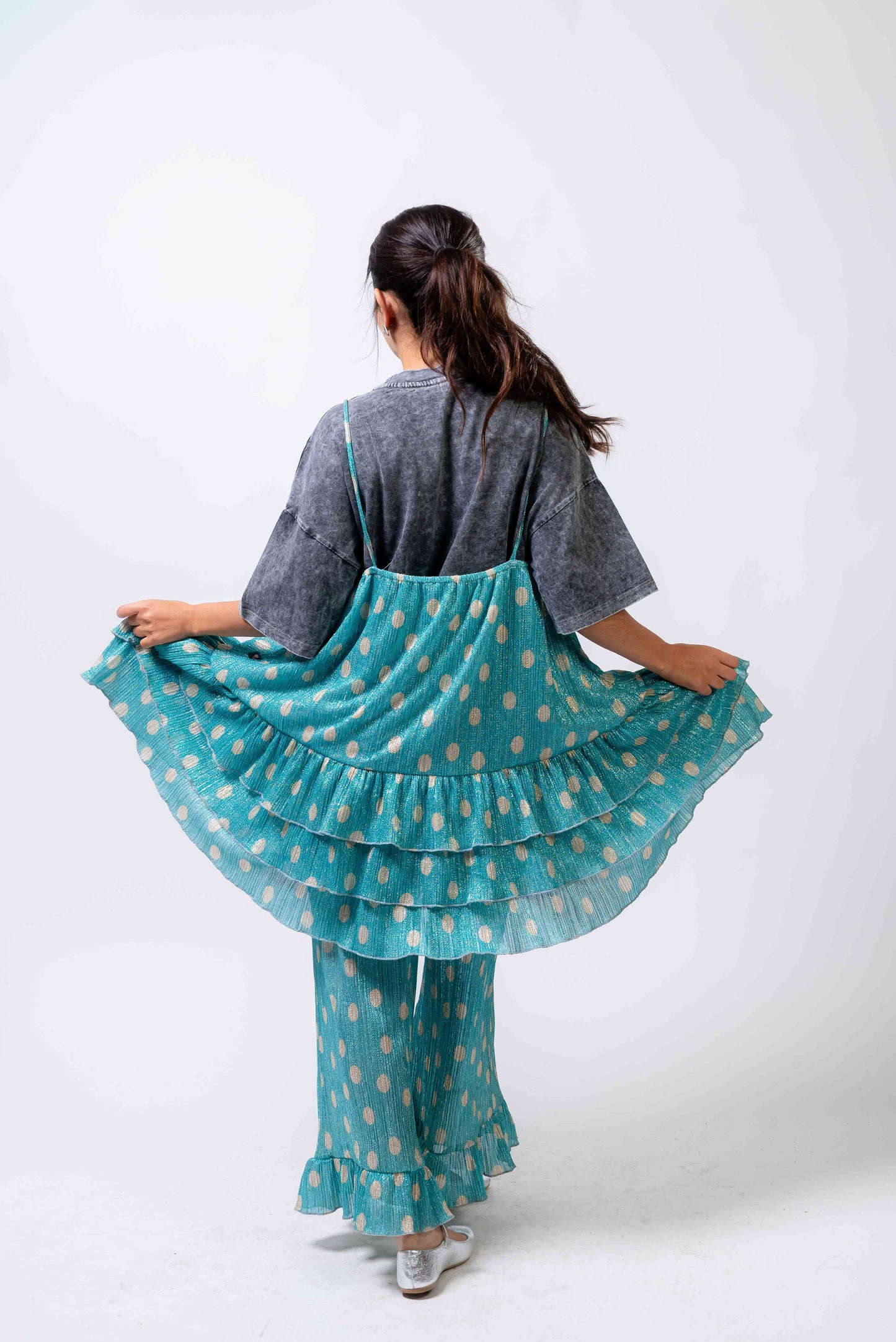 Set Nohelia Ártico pantalón y vestido