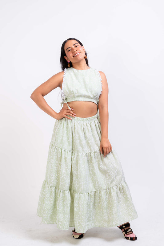 Set Julia falda y peto