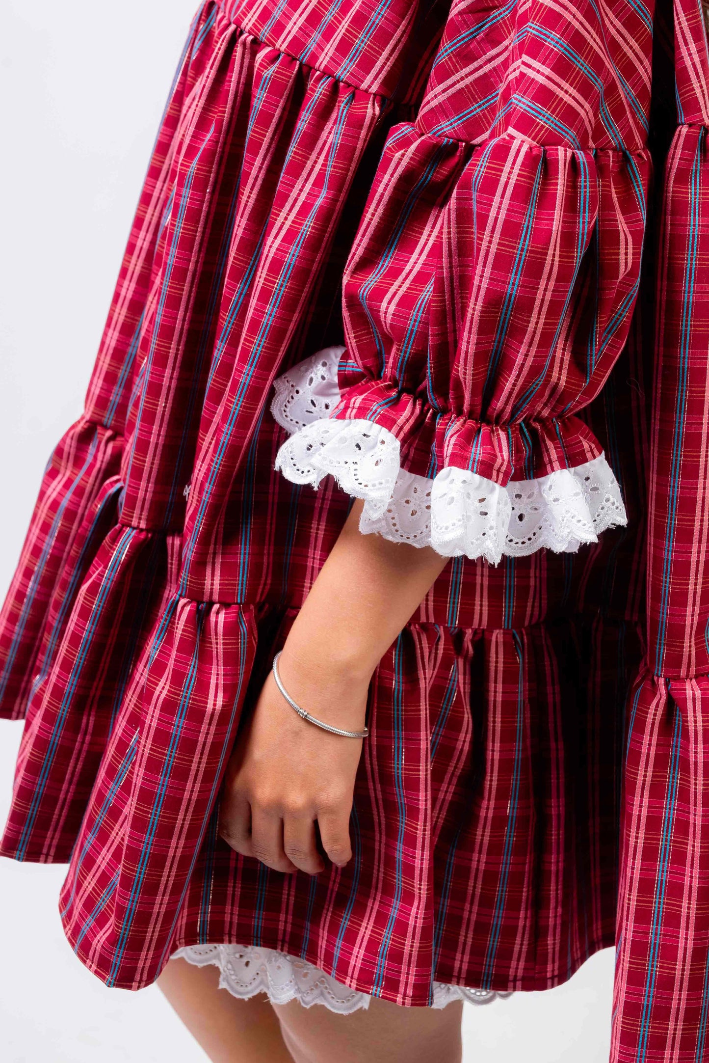 Set Romina XMAS vestido y blúmer