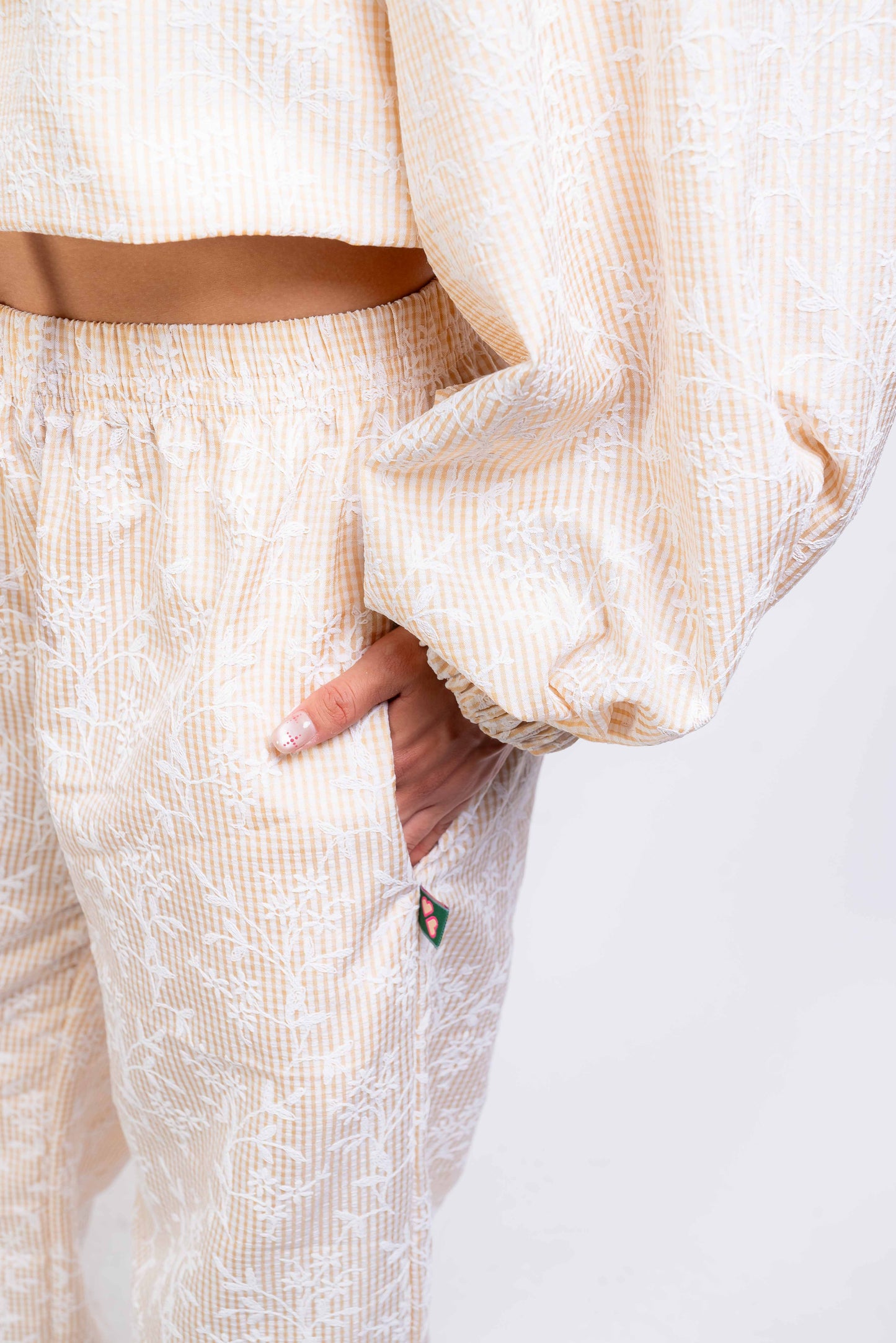 Set Carmen con pantalón
