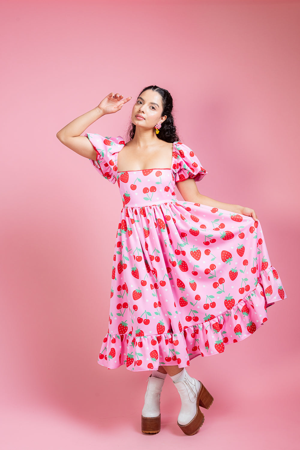 Vestido Nori Strawberry