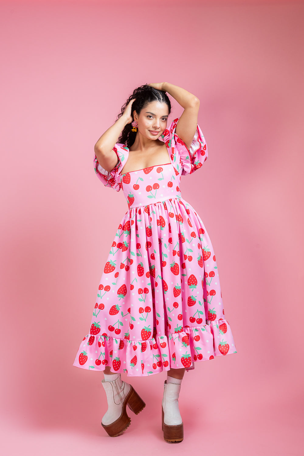 Vestido Nori Strawberry