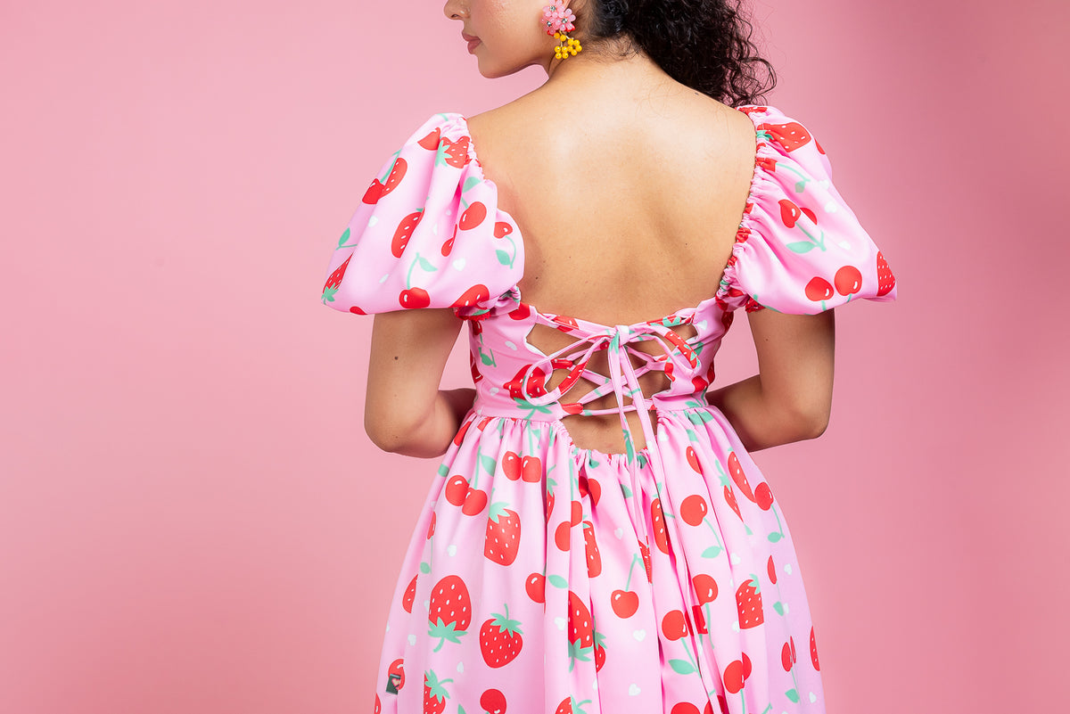 Vestido Nori Strawberry