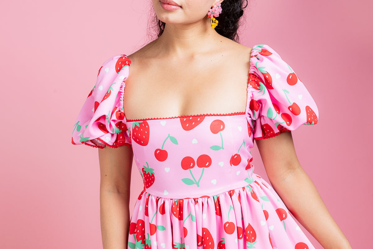 Vestido Nori Strawberry