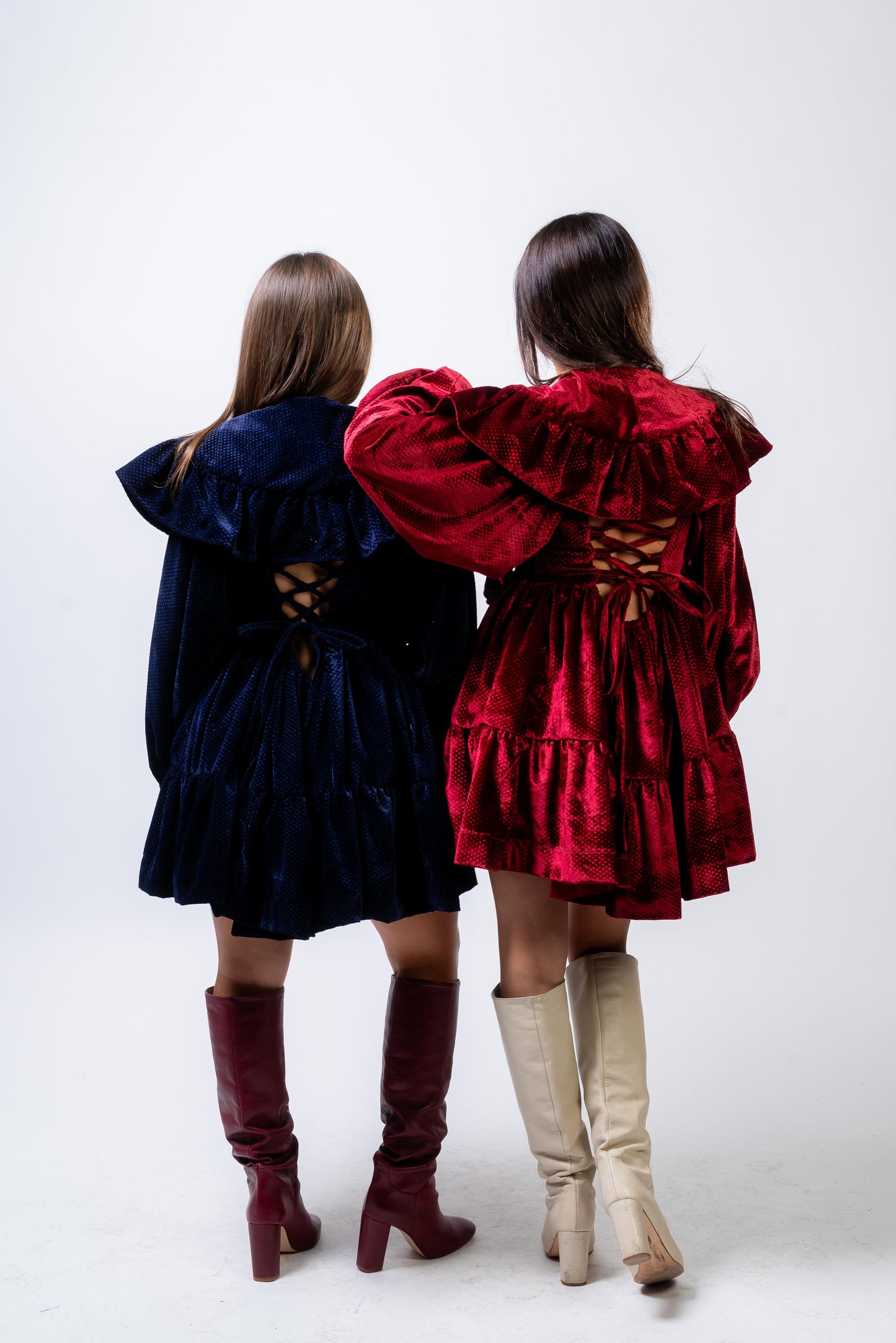 Set Vestido y Cuello Night Frida