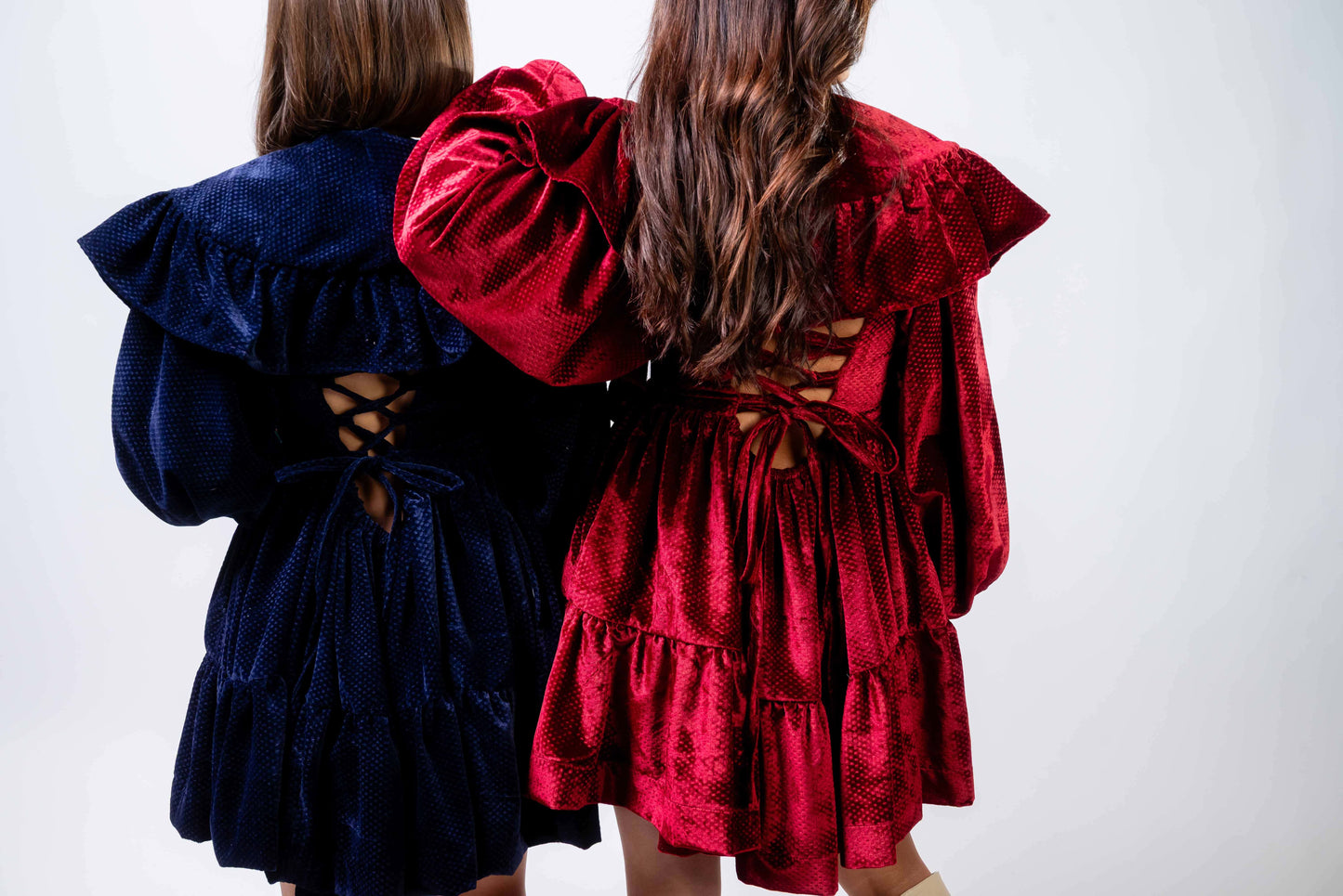 Cuello Frida burdeos XMAS