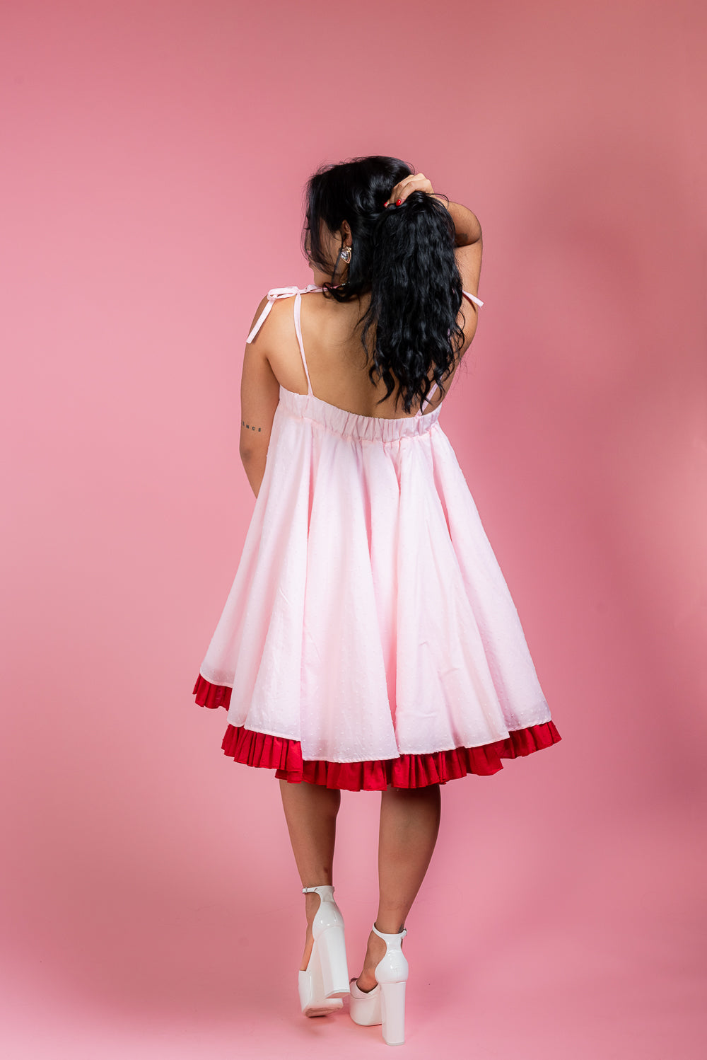 Vestido Kika berry