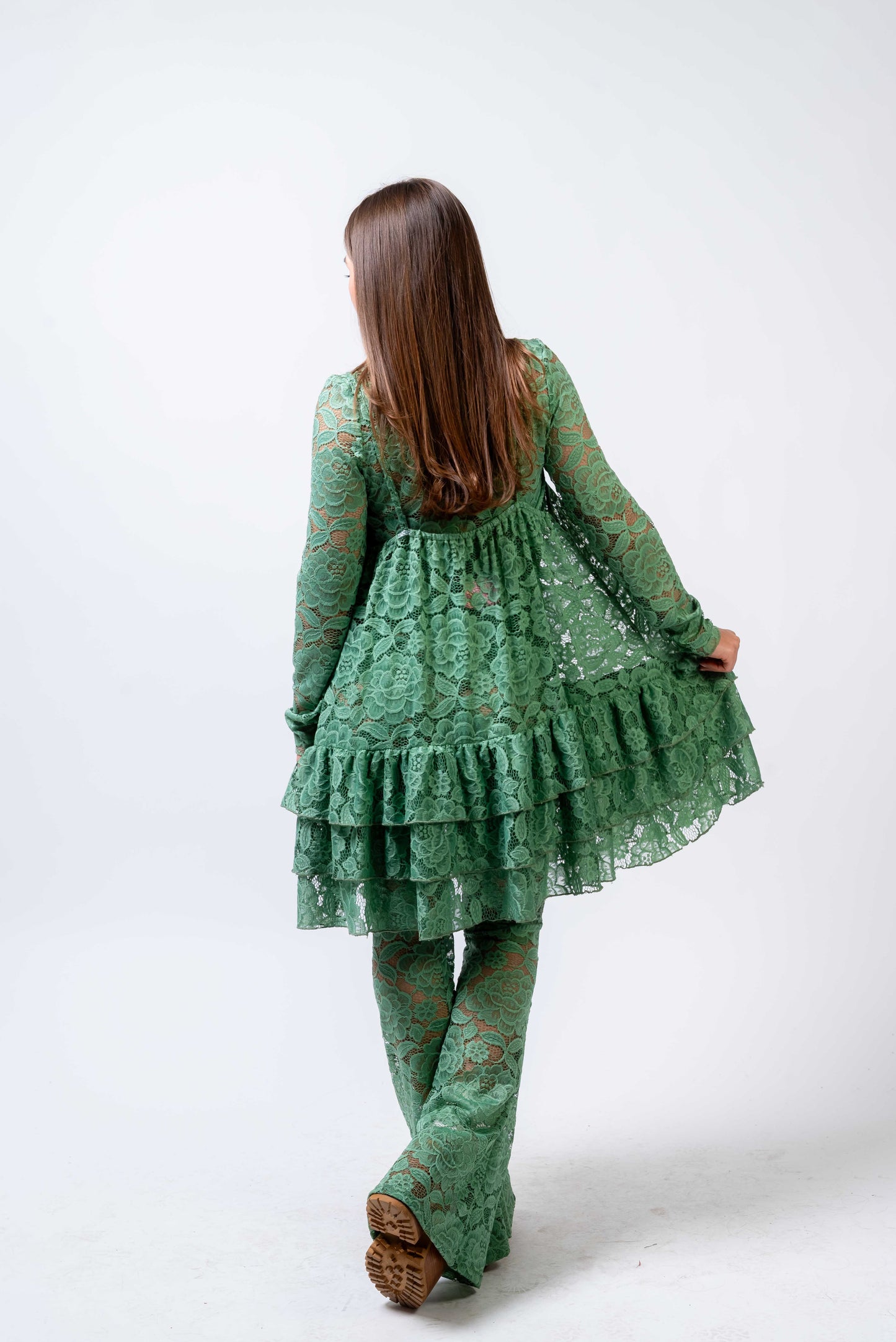 Set Lala Jade Vestido y blusa