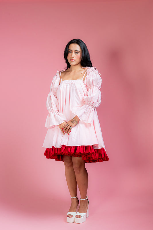 Set vestido y mangas Kika Berry