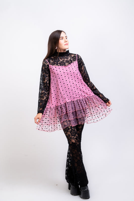 Set vestido lala estrellado