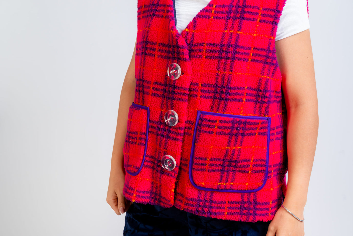 Chaleco Tartán