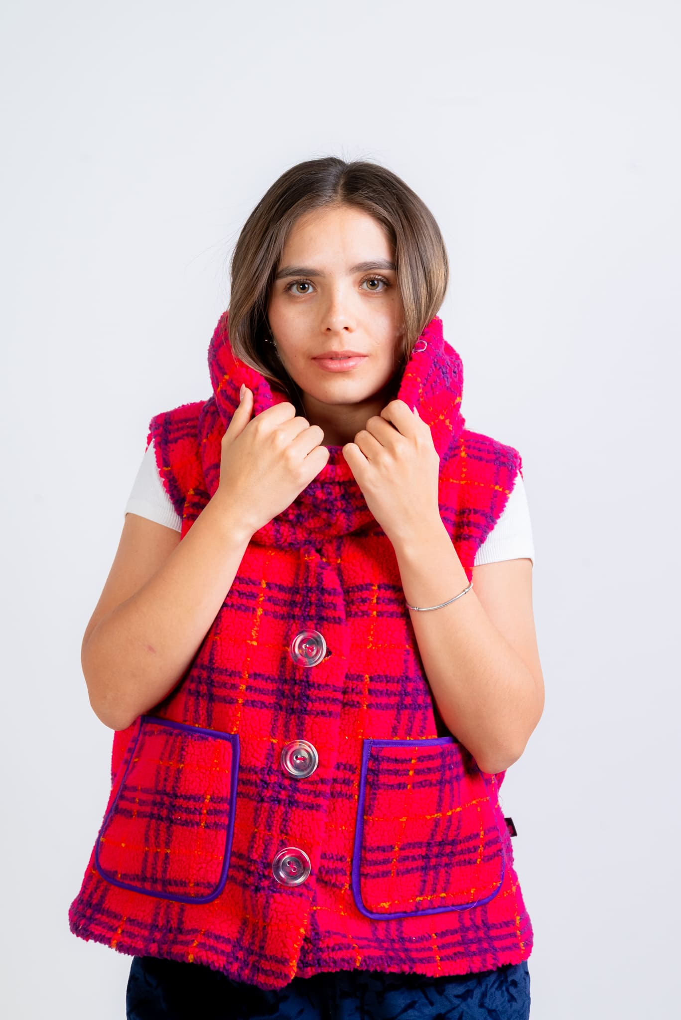 Chaleco Tartán