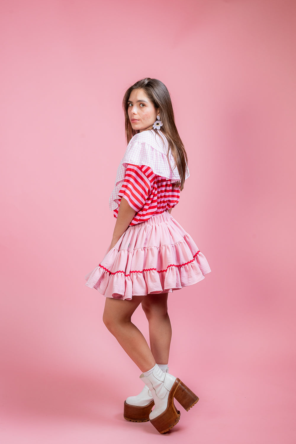 Mini falda Berry