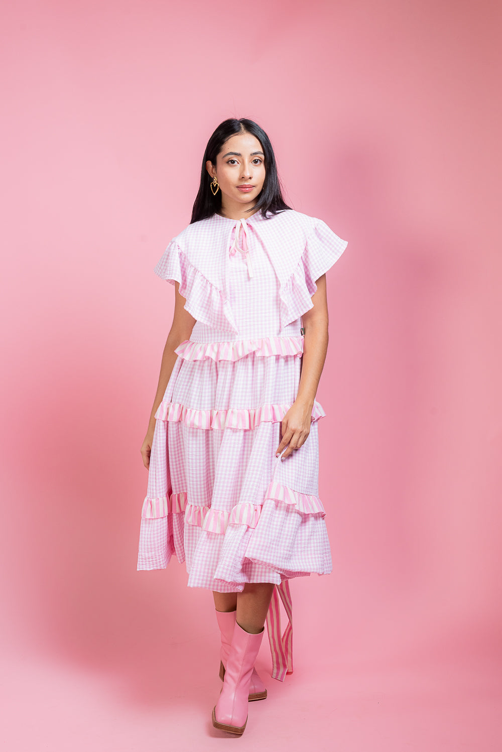 Set Vestido Kasi con cuello