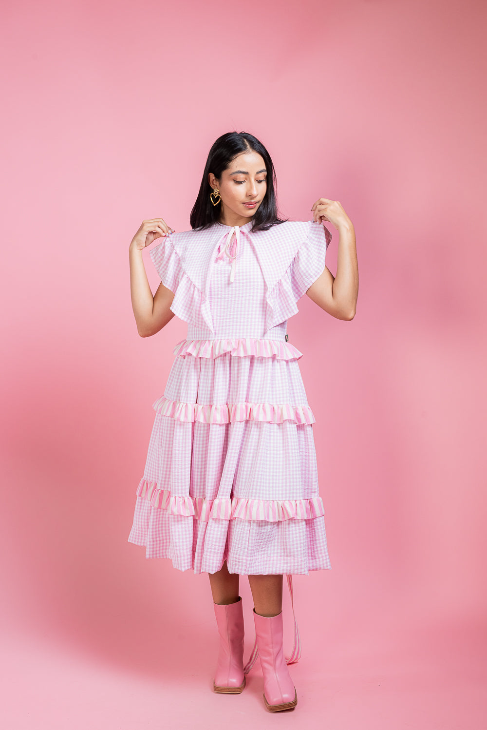 Set Vestido Kasi con cuello
