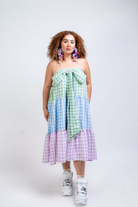 Falda Vestido Doll multicolor