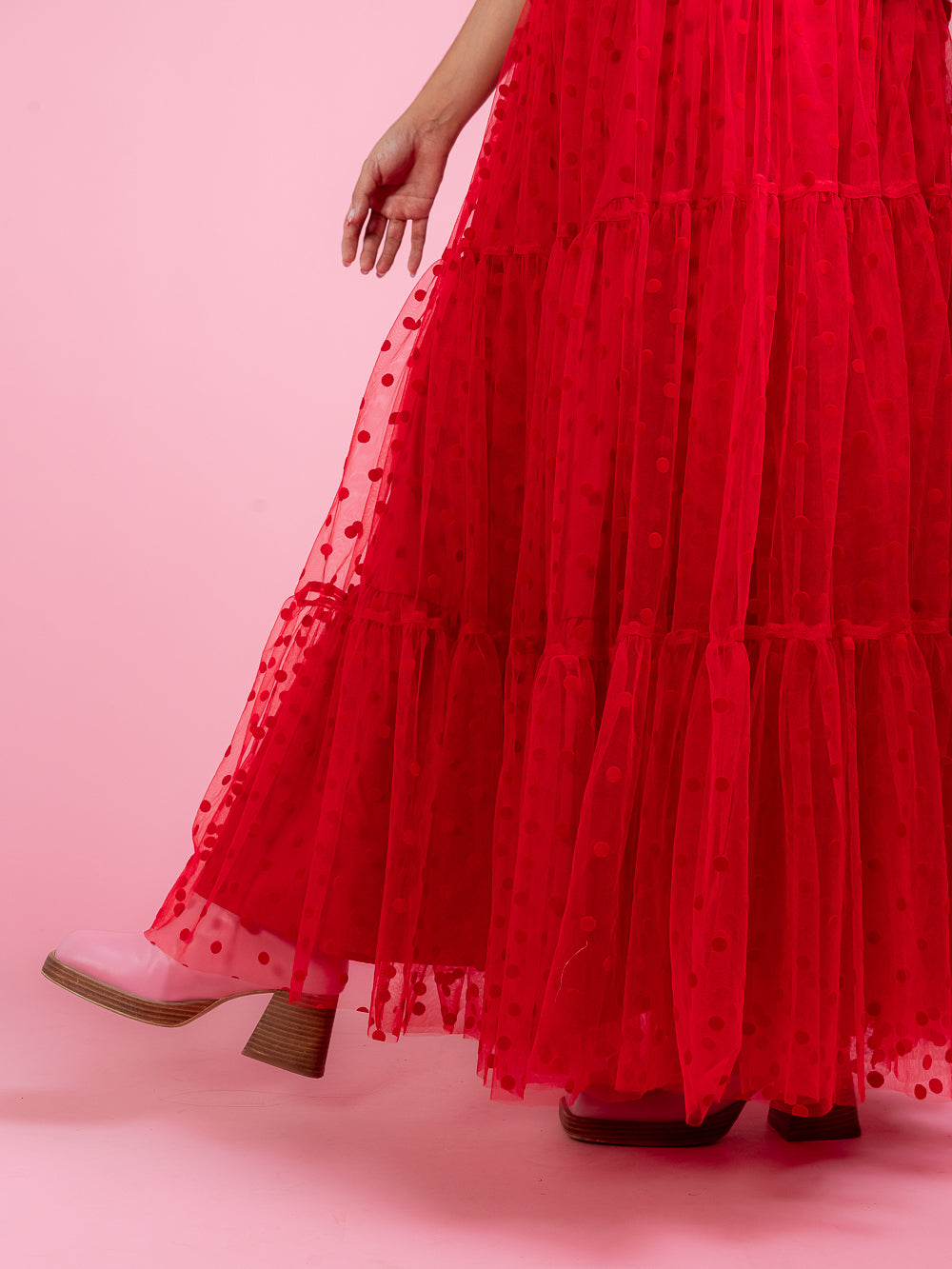 Falda Maxi Polka love