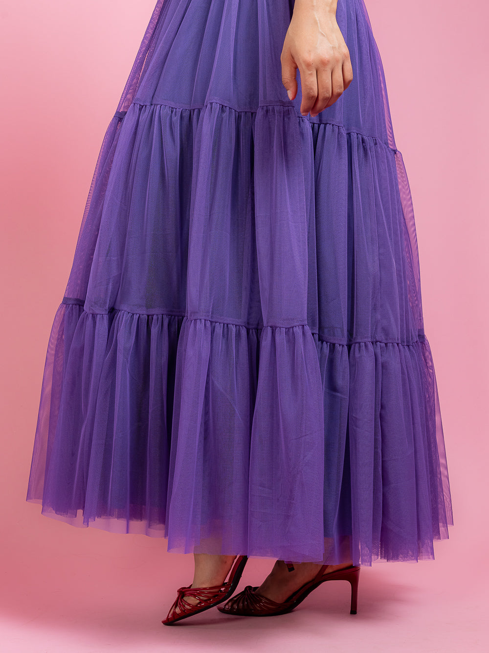 Falda Maxi bugambilia