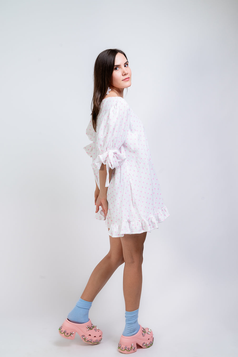 Vestido y cuello Ponny
