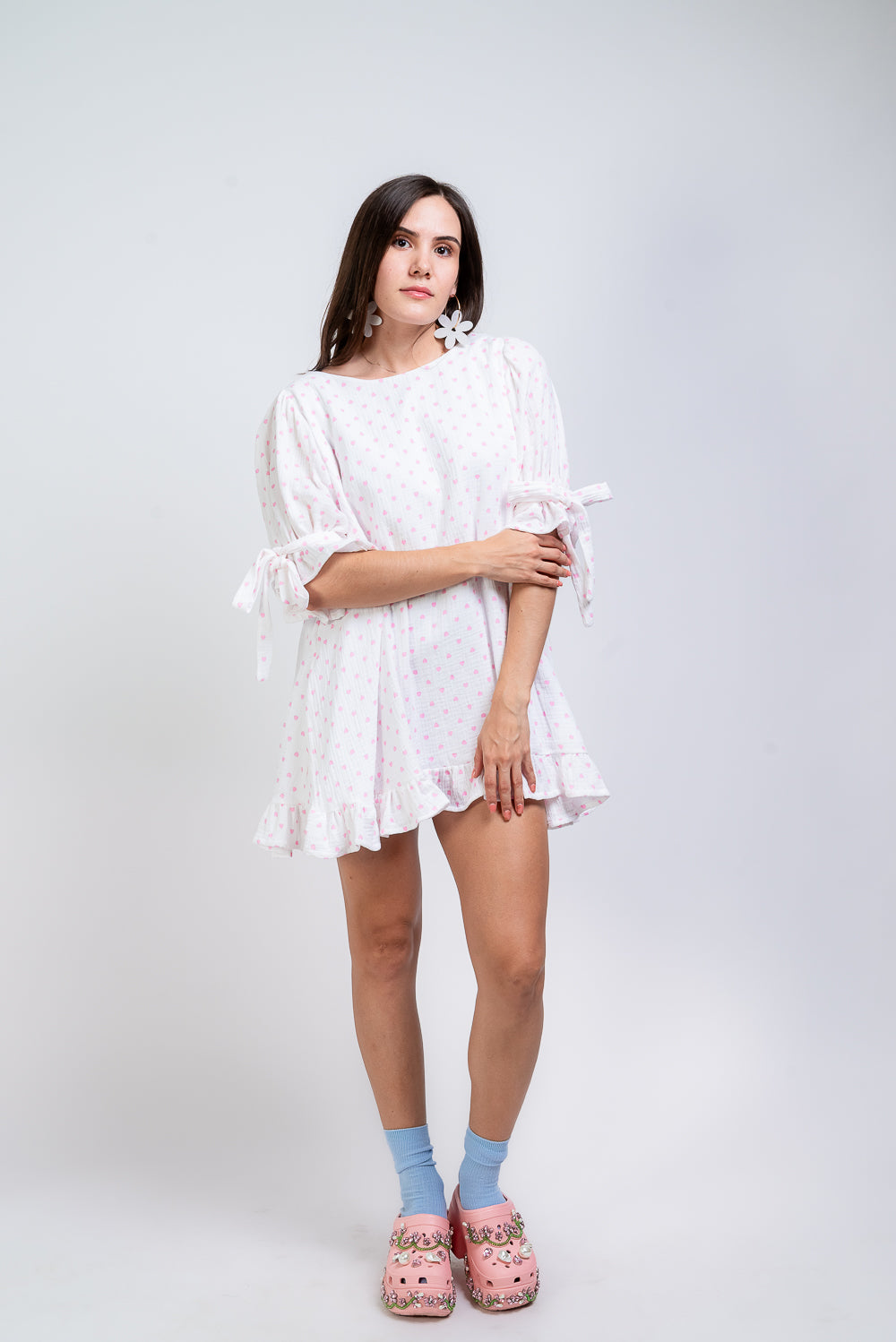 Vestido y cuello Ponny