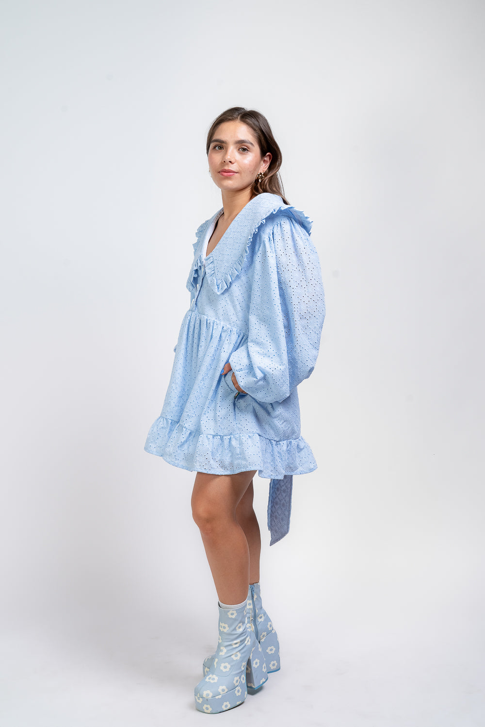 Vestido Mini doll Baby blue
