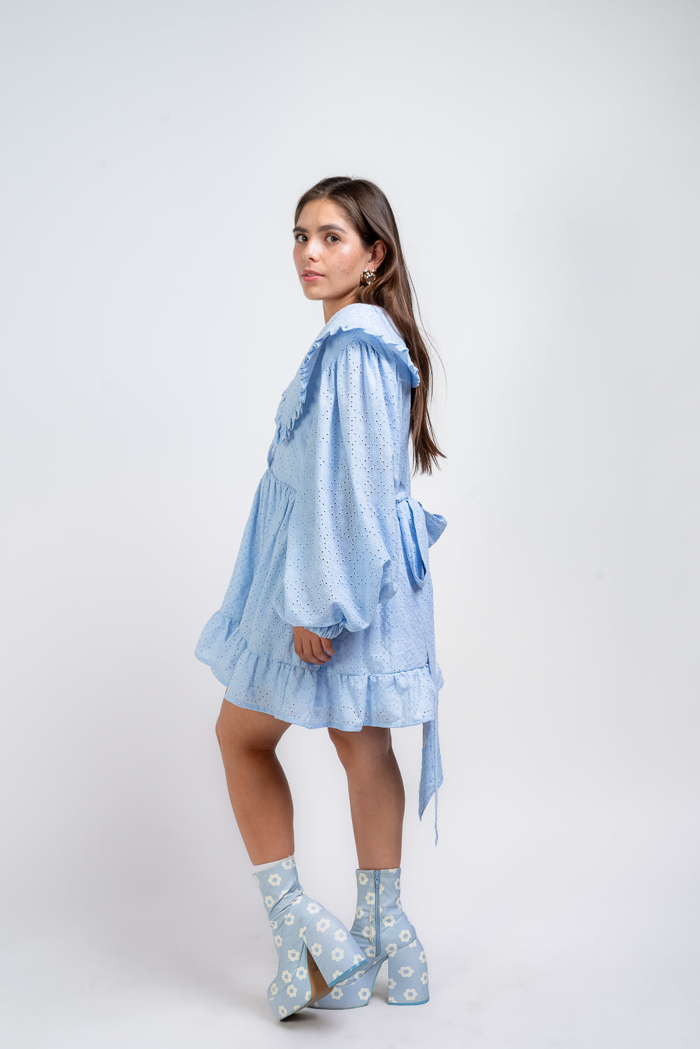 Vestido Mini doll Baby blue