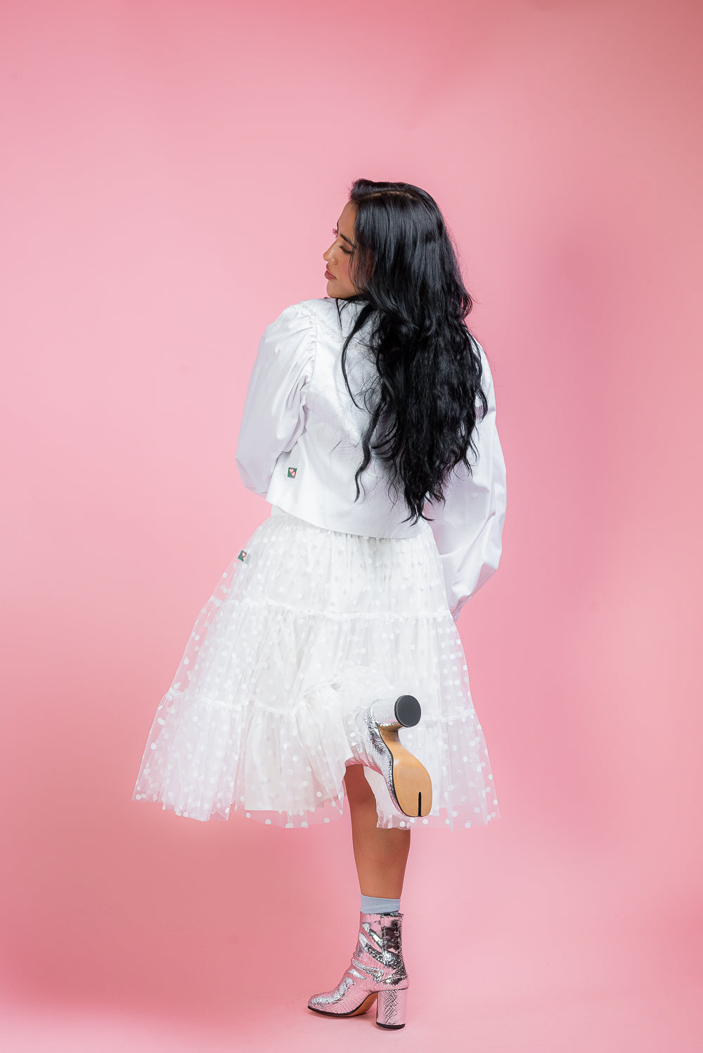 Falda midi SNOW